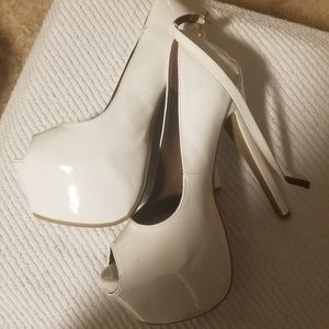 White heels